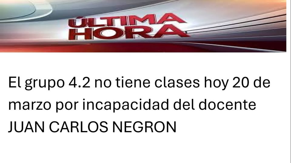 TENER PRESENTE